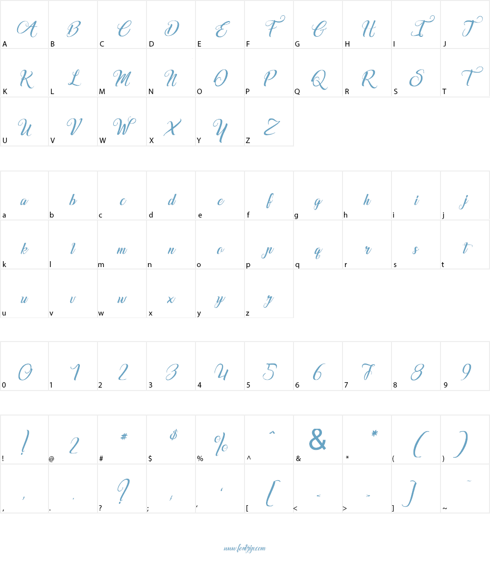 Marchand de Venise Font Character
